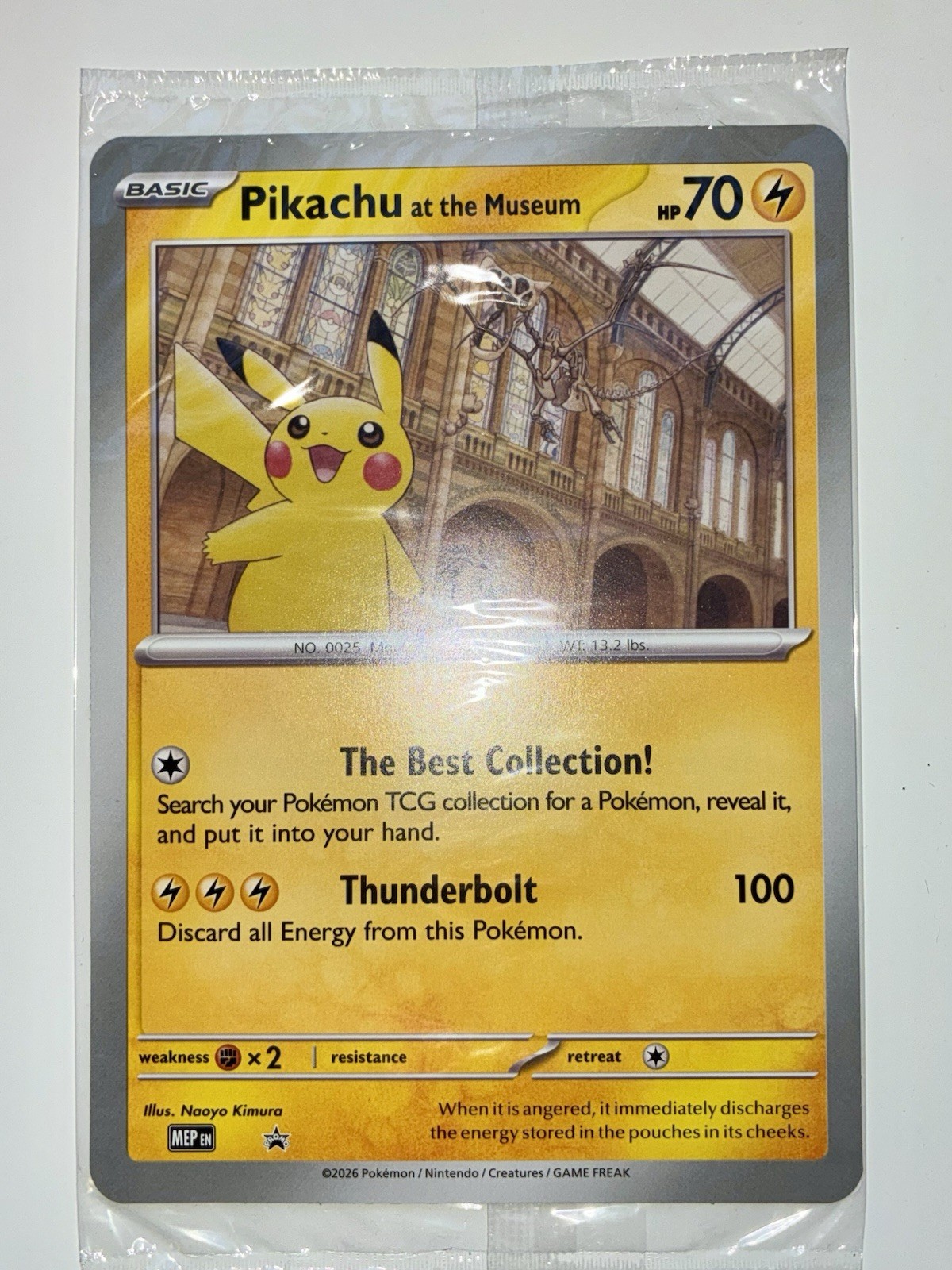 10x Pokémon | Pikachu At The Museum - Jumbo Promo cards - *Brand New & Sealed*