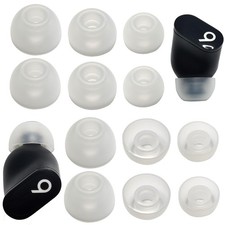 Luckvan Silicone Earbuds Tips for Beats Studio Buds Ear Transparent