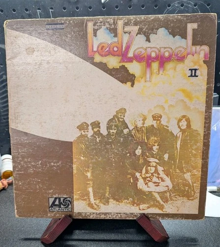LED Zeppelin II Vinyl Record Album, Vintage 1969 LP, Gatefold, Atlantic SD 8236