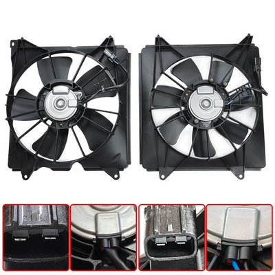 #ad #ad 2PCS AC Condenser Radiator Cooling Motor Fan For 2013 2017 Honda Accord Touring $371.59
