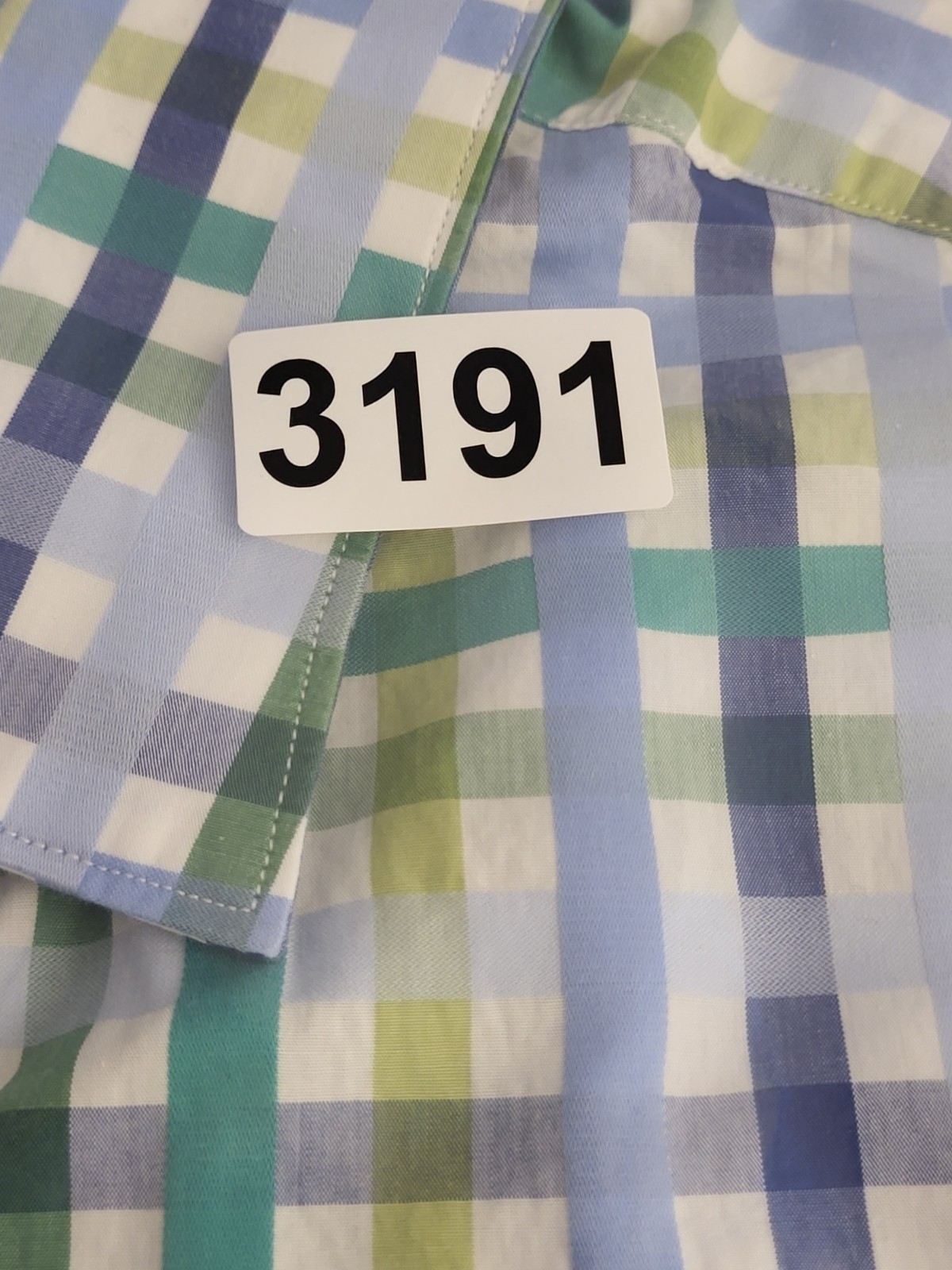 Robert Talbott Classic Plaid Button Down Shirt Me… - image 10