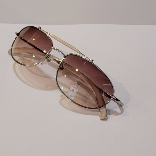 Vintage MARC ECKO SCOPES ECKS 8020 S1-34 SILVER CHROME SUNGLASSES. - Picture 2 of 12