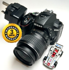 Nikon D5300 24.2MP DSLR Camera & 18-55mm Lens - Built-in Wi-Fi & GPS - Sharp HD