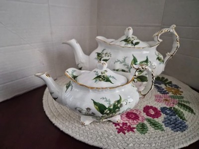 Hammersley Lily of the Valley Teapot Small