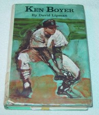 Ken Boyer Biography  David Lipman Putnam 1967 Ex-Library Book