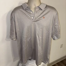 Jos A Bank Polo Shirt Mens XL GRAY TRADITIONAL FIT