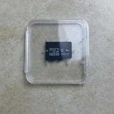 Unbranded Class 10 UHS-3 64GB Micro SD Card - Ideal for High-Resolution Media