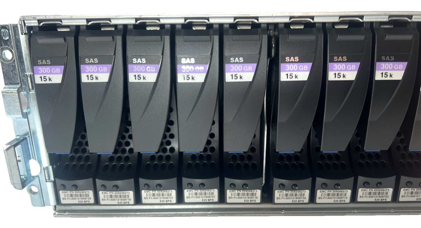 EMC KTN-STL3 - 3.5in 15 Drive Bay SAS Storage Array No HDDs w/ Caddies