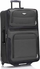 Amsterdam 29-Inch Softside Expandable Rolling Upright Luggage, Lightweight 2-Whe