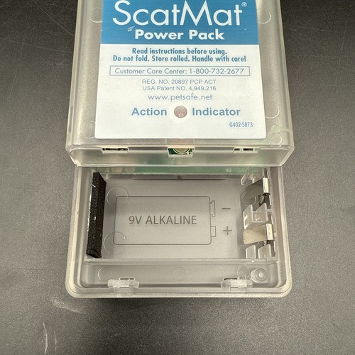 PetSafe Scat Mat Power Pack Only Replacement Pack Spare Pack No Mat - Bild 3 von 6