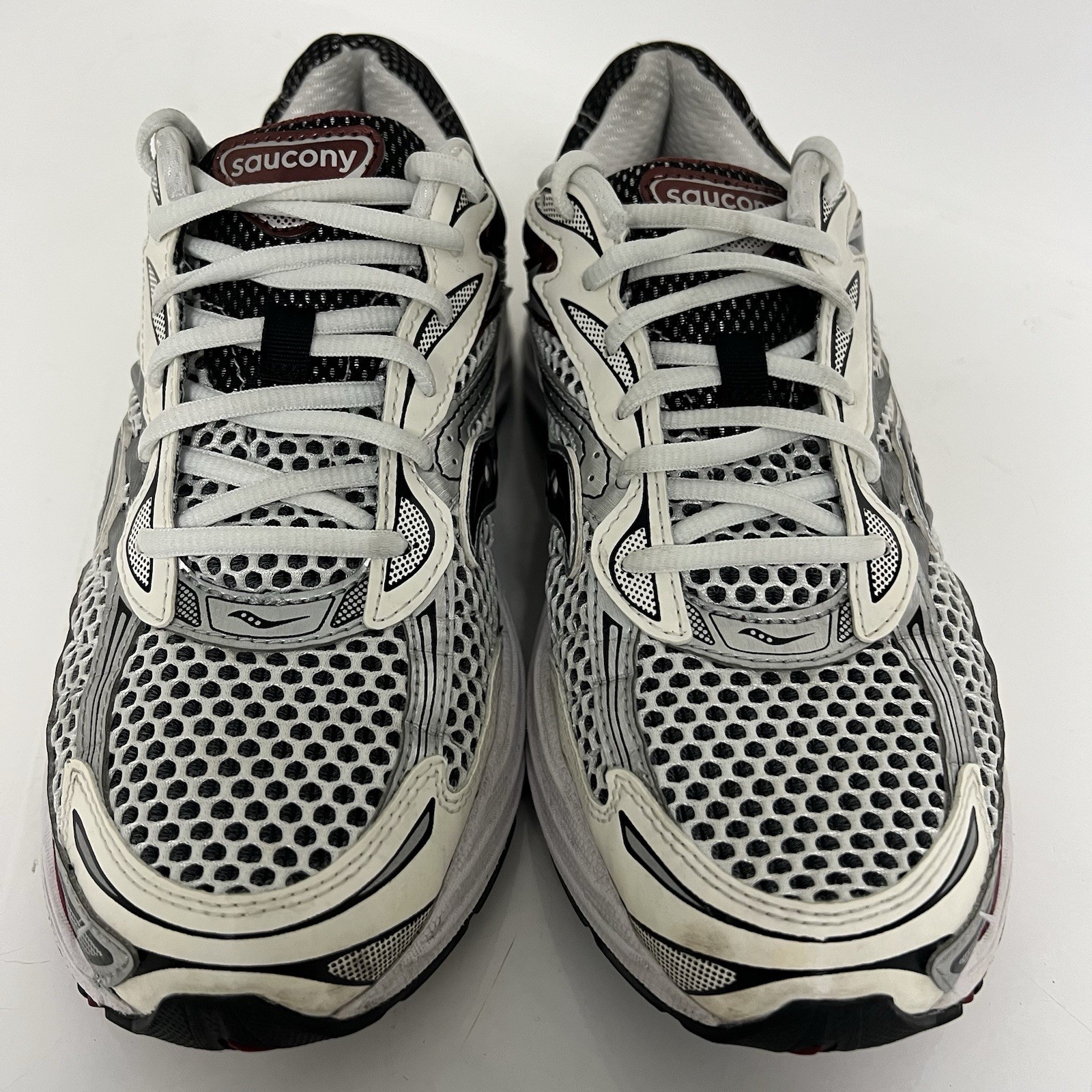 Saucony Pro Grid Omni 9 Silver/Red Unisex Size 9 S70739-1 Jae Tips thumbnail 5