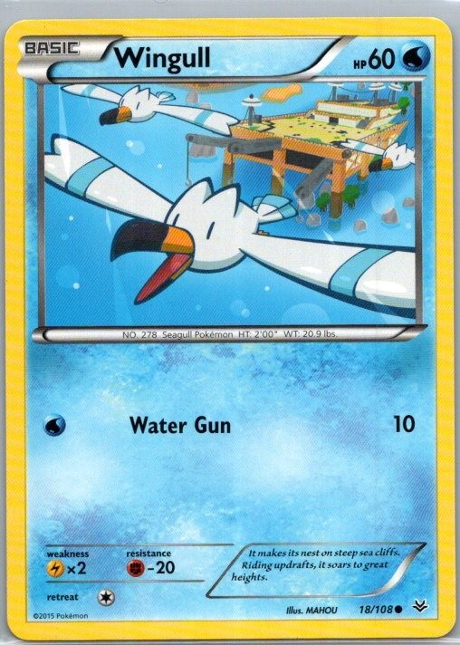 Wingull 18/108 Roaring Skies Regular