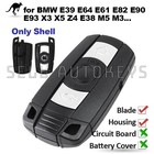 Fits for BMW E39 E64 E61 E82 E90 E93 X3 X5 Z4 E38 M5 Remote Key Shell Case Fob