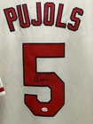 Albert Pujols Signed NIKE St. Louis Cardinals MLB VSA COA 2x World Series Champ