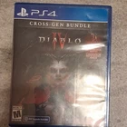 Diablo IV Blizzard PS4 Cross-Gen Bundle NTSC-U/C Case & Disc
