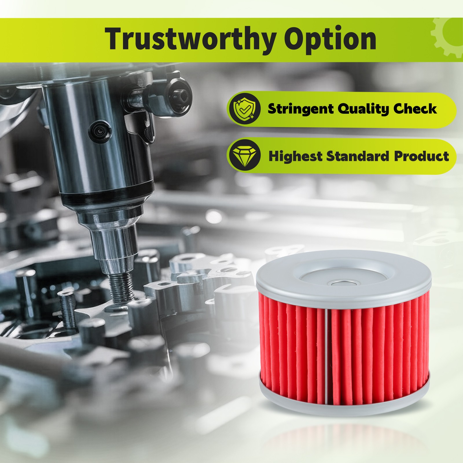 5x Oil Filter For HF112 Honda KX450F CBR250R XL350R XR200R XR400R XR600R XR650L 