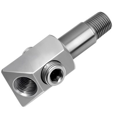 Oil Pressure Sensor Thread Adapter 1/8-27 NPT Port Plug for Small Block Chevy