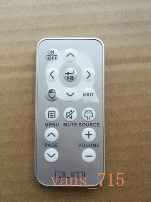 New Genuine Vivitek Projector QUMI Q5 Q2 Q7 Remote Control *bn