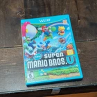 Nintendo New Super Mario Bros. U Wii U Platformer Multiplayer Manual Included