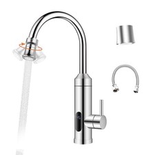 Robinet électrique avec chauffe-eau instantané 230 V pour cuisine, jardin