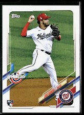 Luis Garcia Rookie 2021 Topps Opening Day #207 RC Washington Nationals