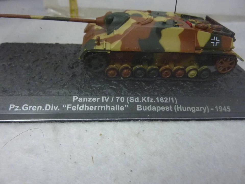 No.36 Panzer IV/70 1/72 Combat Tank Collection - Immagine 2 di 4