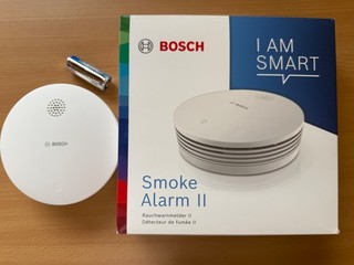 Bosch Smart Home Rauchwarnmelder II Weiß (8750002142) Smoke Alarm 2