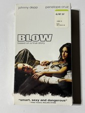 Blow (VHS, 2002) Johnny Depp, Penelope Cruz S...