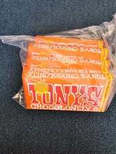 5 BARS Tony s Chocolonely Caramel Salt Milk 6.35oz FULL SIZE BARS Exp 1/27 7e