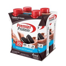 Premier Protein Shake, Cookies Cream, 30g Protein, 4 Ct