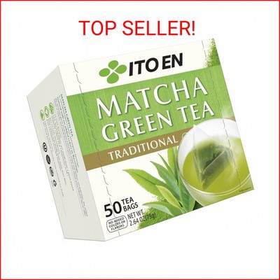 Ito En Traditional Matcha Green Tea   50 Count   Zero Calories, Caffeinated Japa