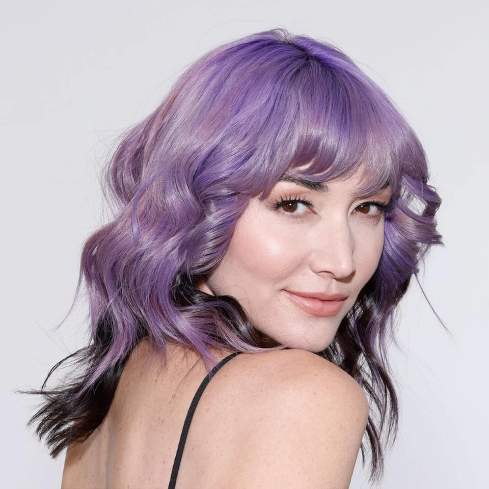 Splat Color Crush Bold Foam PURPLE Hair Color 5 oz Refresh Colors In Minutes - Image 2 of 4