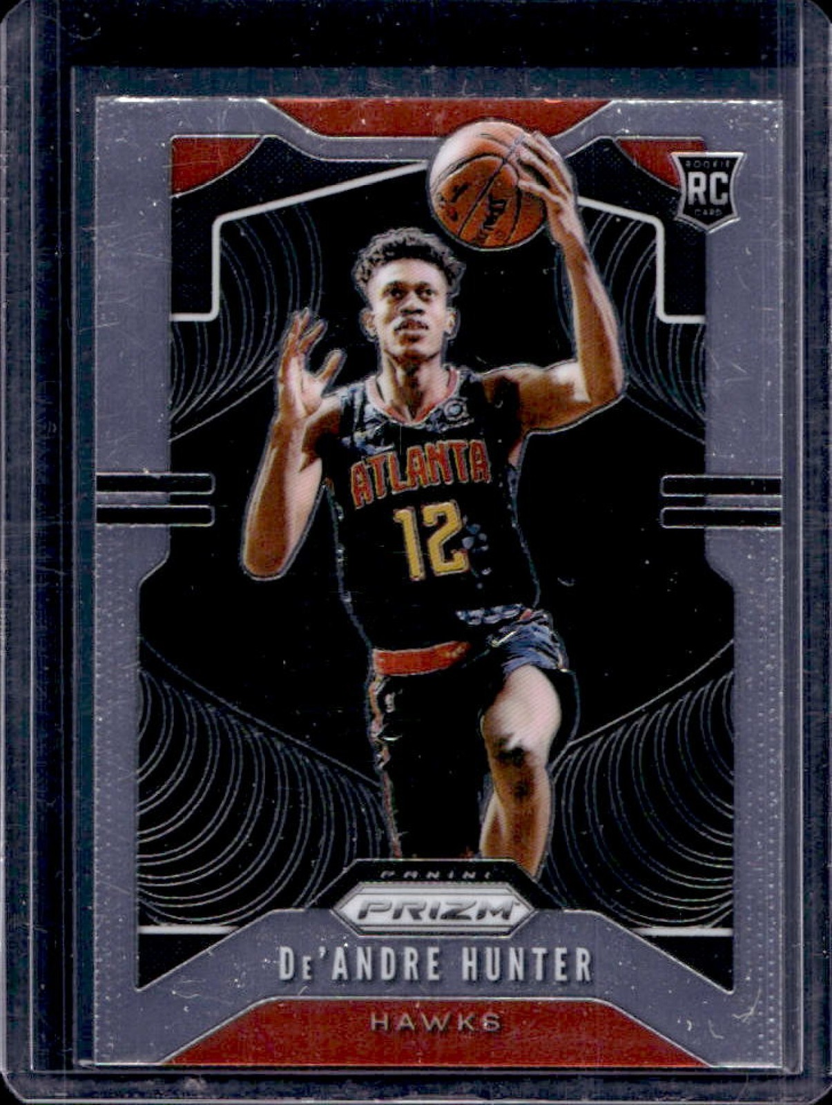 2019-20 Prizm De Andre Hunter RC Rookie #251 Hawks