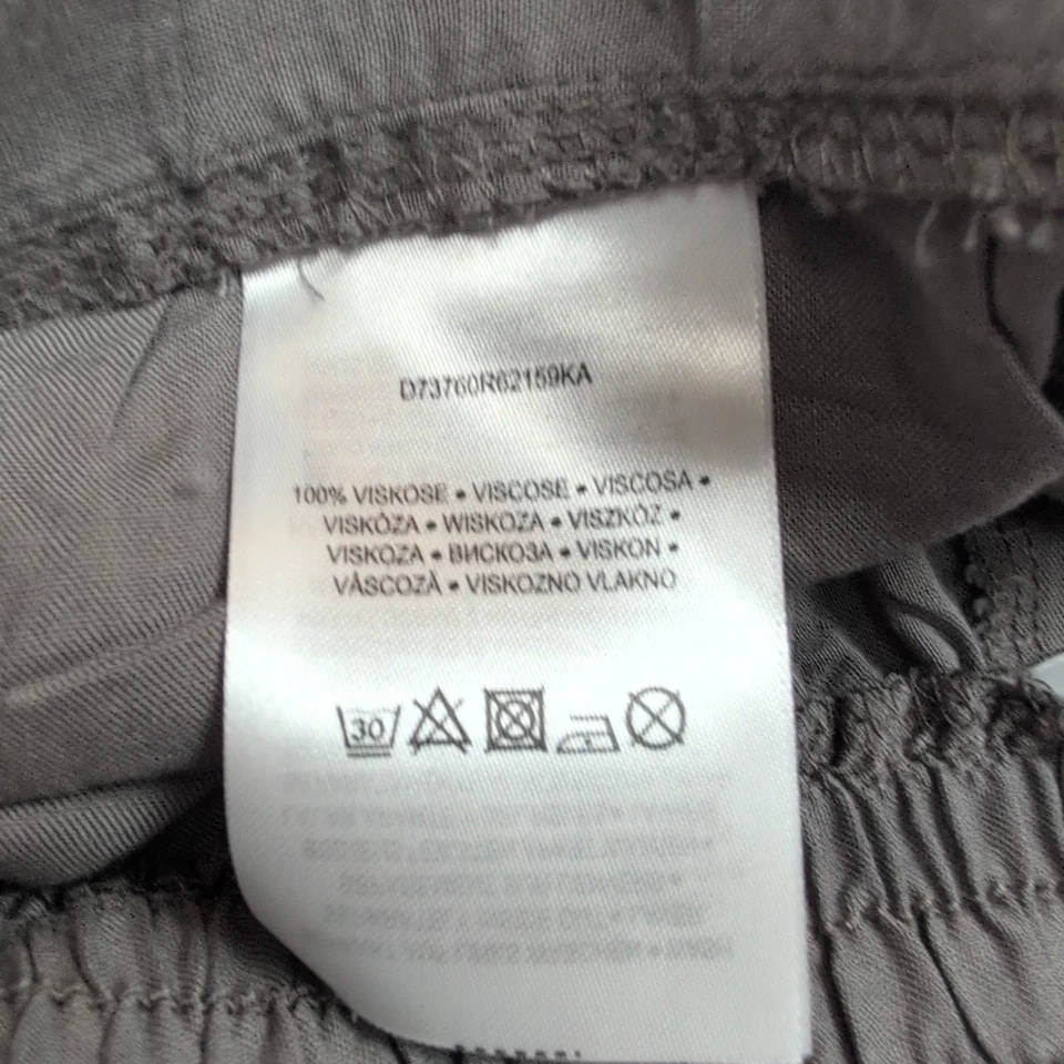 Short Femme XS Fresh Made Gris 100% Viscose Fluide Neuf - Photo 4/4