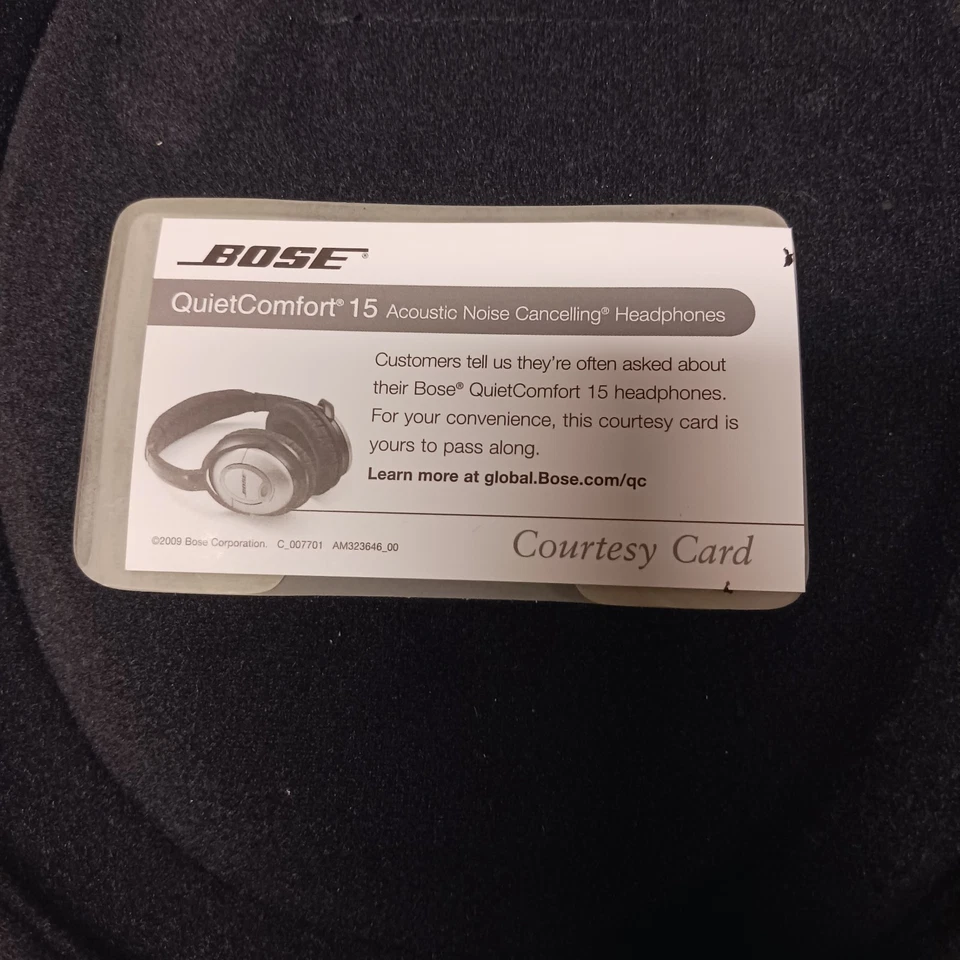 Bose QuietComfort 15 Noise Cancelling Headphones Silver/Black QC15 - Image 2 of 4