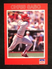 1990 STARLINE Long John Silver's Chris SABO #20