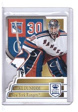 Mike Dunham 2003-04 Pacific Crown Royale Blue Parallel Card #66 /850