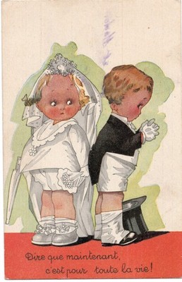 POSTCARD / FANTASY / SAY NOW IS FOR LIFE