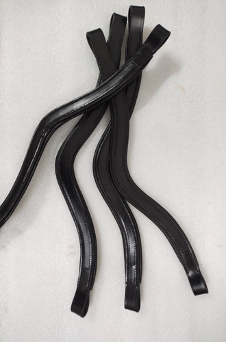 Lot 10 x 1 bandeau cheval cuir canal vide toutes tailles et formes (12 et 14 mm) - Photo 12/20