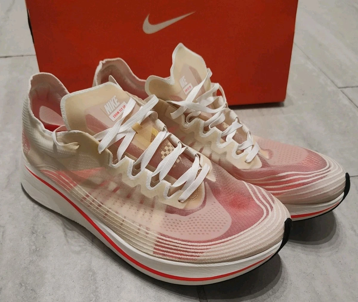 Nike Zoom Fly Flyknit Bright Crimson for Sale | Authenticity
