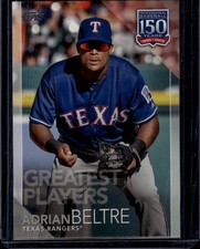 2019 Topps 150 Years of Professional Baseball #150-65 Adrian Beltre Texas
