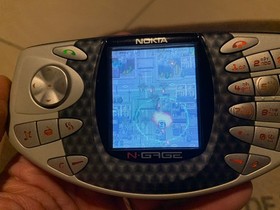 Nokia Ngage Classic Silver With Sd Card, Battery And Charger