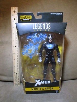 Marvel Legends HAVOK minus Juggernaut BAF Wave NRFB open package