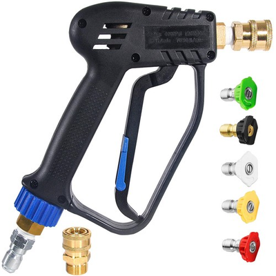 #ad #ad Short Pressure Washer with Swivel 4000 PSI Power Washer Trigger with 5 Spra... $52.15