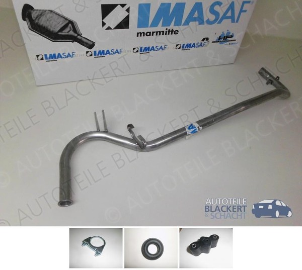 Imasaf Auspuff Endrohr + Anbauteile für Citroen/Fiat/Peugeot C25 + Ducato + J5-image