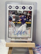 2023 Topps Archives - 2008 Fan Favorite Autographs Ezequiel Tovar #08FF-ET (AU,