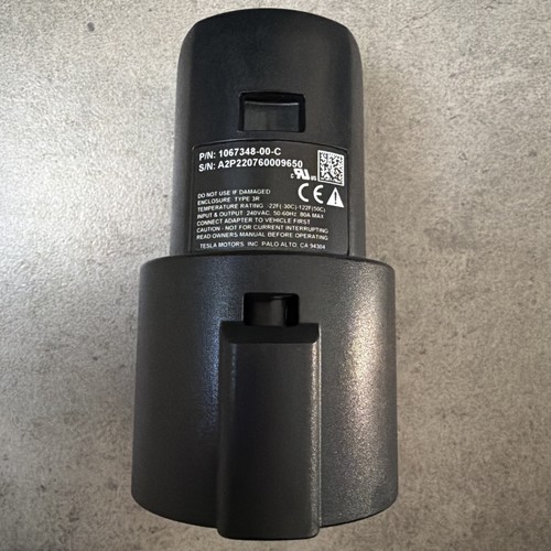 Tesla to J1772 EV Charger Adapter 19KW Fast Charging 80A/240V