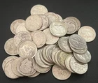 Roosevelt Dimes Roll of 50 — 90% Silver DIMES 1946 to 1964 💰 APMEX JMBULLION