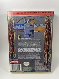 Robin Hood: Prince of Thieves (Nintendo NES, 1991)  w/ Original Box & Manual Cib