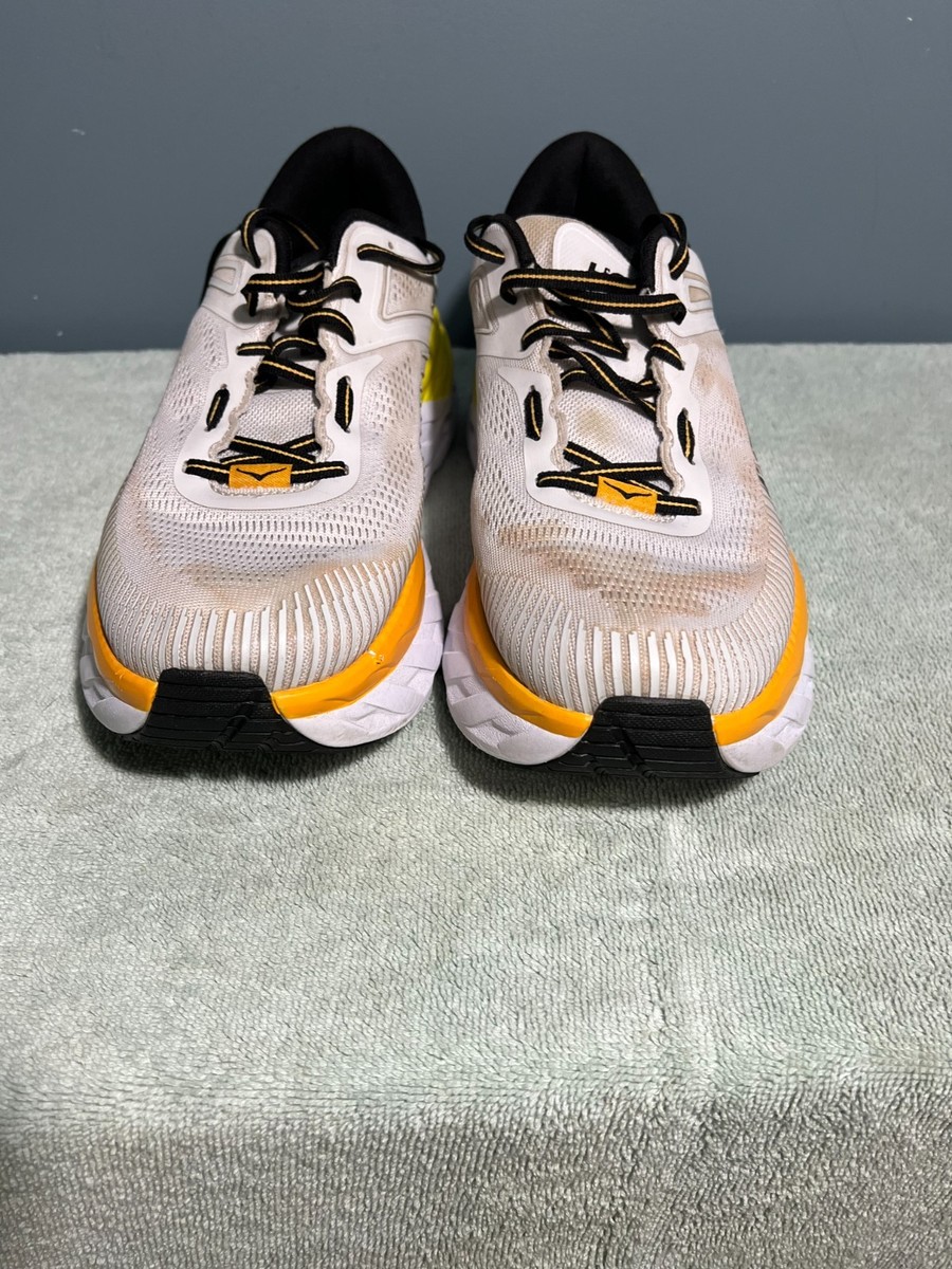 Hoka One One Bondi 7 Running Shoes Nimbus Cloud/Radiant Yellow, Men’s Size 9 NWT Hoka One One Men main image 4